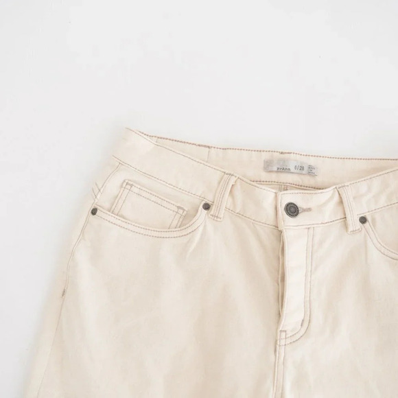 Prana Cream Taper  Denim Size 6-28 - Picture 12 of 15